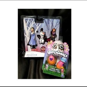 Frozen 2 Dive characters and Hatchimals Bundle BNWT